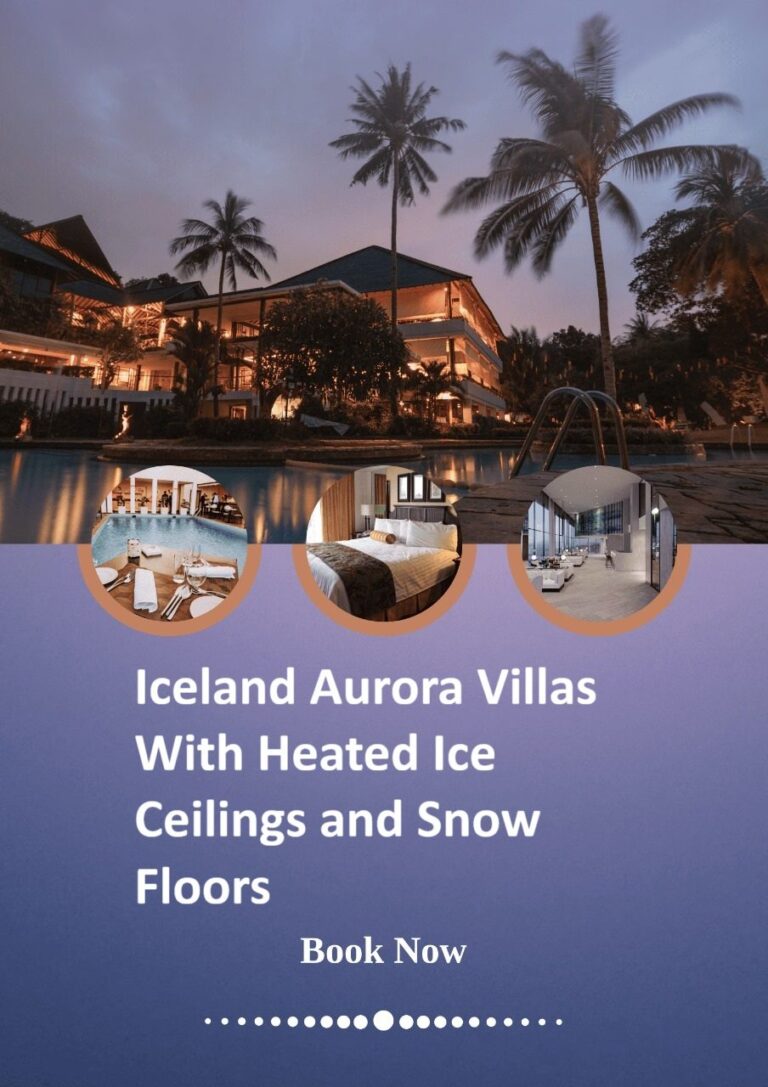 Iceland Aurora Villas With Heated Ice Ceilings and Snow Floors ...